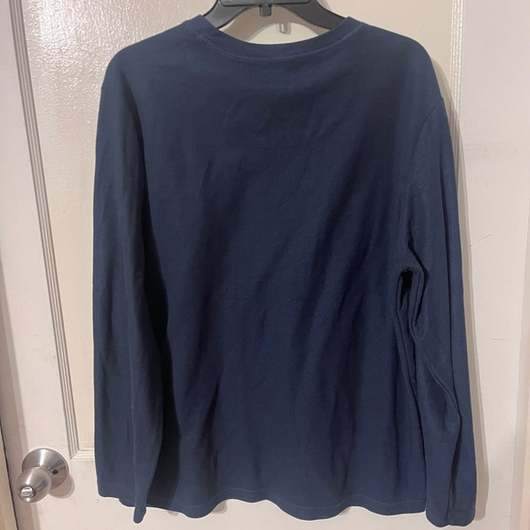 Tommy Bahama Men's Navy Crewneck Sweater - Picture 4 of 4